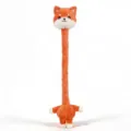 Divertente peluche dal collo lungo, simpatica bambola di volpe arancione, morbida variante. - Stile Volpe / 40CM