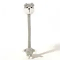 Peluche di cane schnauzer dal collo lungo divertente e creativo morbida bambola regalo bambini - Stile Schnauzer / 40CM