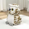 Cute simulation owl plush toy barn owl stuffed animal soft doll for kids companion - Owl / 21cm