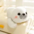 Cute white seal plush toy magnetic animal doll for home decoration and adorable gift selection. - 20cm / Seal Style