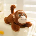 Cute magnetic plush monkey toy plushie stuffed animal doll refrigerator sticker gift - 20cm / Gorilla Style