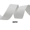 Ruban de satin blanc ruban en tissu bordure pour couture loisirs créatifs et emballage cadeau. - Largeur 10mm, Longueur 10 Yards (9.14m) / Blanc (009#)