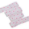 Nastro gros grain sfumato 30mm motivo fragola rosa bordo in pizzo accessorio fiocco fai - Blu Viola Sfumato Fragola Quadri
