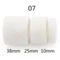 Rollos de cinta con purpurina blanca de 38mm 25mm 10mm para accesorios de pelo DIY. - Ancho 10mm, Largo 10 Yardas / 07#