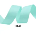 Ruban satin double face bleu clair pour emballages cadeaux, nœuds et projets de couture. - Largeur 10mm, Longueur 10 Yards (9.14m) / Bleu Clair (314#)