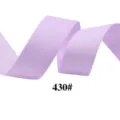 Ruban de satin double face violet clair pour emballage cadeau et décoration de nœud 430# - Largeur 10mm, Longueur 10 Yards (9.14m) / Violet Clair (430#)