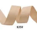 Ruban satiné kaki clair, bande décorative en tissu couleur 835# pour cadeaux diy. - Largeur 10mm, Longueur 10 Yards (9.14m) / Khaki Clair (835#)