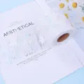 Ruban en tulle blanc brodé de paillettes papillon bordure en dentelle DIY fête mariage - 6cm*10 Yards / Blanc