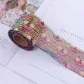 Colorful sequin mesh ribbon for DIY handmade wedding holiday party garment accessories. - WSP-2 * 38mm*5 Meters