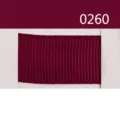 Nastro grosgrain tinta unita bordeaux variante 0260, ideale per fiocchi e decorazioni. - Taglia 10 / Rosso Vino (0260)