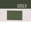 Campione variante nastro grosgrain verde scuro, codice colore 1013, tessuto in poliestere. - Verde Scuro (1013) / 10 Yard/Rotolo