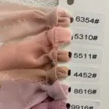 Handgemachte Chiffon ausgefranste Bänder Farbkarte Hochzeit Dekoration Blumenverpackung 4cm - Stil (5511)