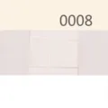 Μονόχρωμη κορδέλα grosgrain από πολυεστερικό ύφασμα για συσκευασία δώρων διακόσμηση φιόγκου. - Λευκό (0008-10mm)