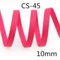 Glitter Grosgrain Ribbon 10mm Bright Pink Craft Ribbon for Hair Bows and Gift Wrapping - 10mm Width x 10 Yards/Roll / Hot Pink (13#)