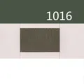 Campione di nastro grosgrain tinta unita verde scuro 1016, poliestere di qualità per fiocchi fai da te. - Verde Profondo (1016)
