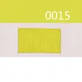 Δείγμα μονόχρωμης κορδέλας grosgrain, έντονο κίτρινο χρώμα, κωδικός 0015, πολυεστέρας - Φωσφοριζέ Κίτρινο (0015-10mm)