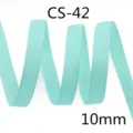 Mintgrünes Glitzer-Ripsband 10mm breit, ideal für DIY Haarschleifen und Geschenkverpackung. - 10mm Breite x 10 Yards/Rolle / Minzgrün (2#)