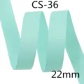 Mintgrüne Glitzer Ripsband Schleife 22mm breit für DIY Haarschmuck und Geschenkverpackung. - 22mm Breite x 10 Yards/Rolle / Minzgrün (2#)