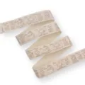 Cotton linen ribbon vintage style decorative fabric tape DIY bow handmade sewing accessories - 1 Yard 20mm / CP1