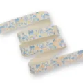 Cotton linen ribbon diy craft fabric tape cute house print handmade bow material - 1 Yard 20mm / CP2