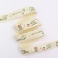 Cotton linen ribbon DIY handmade craft bow ribbon sewing accessory retro decorative tape - 1 Yard 20mm / CP5