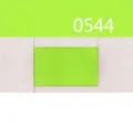 Green solid color grosgrain ribbon variant swatch 0544 for floral bow decoration - Size 10 / Neon Green (0544)