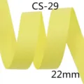 Gelbes Glitzer-Ripsband 22mm breit, ideal für DIY Schleifen, Geschenkverpackung und Zubehör. - 22mm Breite x 10 Yards/Rolle / Gelb (6#)