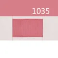 Campione nastro grosgrain tinta unita, 3-10mm tessuto poliestere per decorazione fiocco. - Rosa Antico (1035)