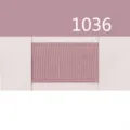 Campione di nastro grosgrain tinta unita, larghezza 3-10mm in poliestere per fiori. - Rosa Loto (1036)