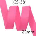 Rosa Glitzer Ripsband 22mm breit, ideal fuer DIY Schleifen, Geschenke verpacken und Haarschmuck. - 22mm Breite x 10 Yards/Rolle / Rosa (8#)