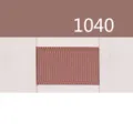 Nastro grosgrain unito 1040 in tessuto di poliestere per fiocchi floreali e confezioni regalo. - Marrone (1040)