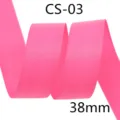 Heißes pinkes Glitzer-Ripsband 38mm breit für DIY-Schleifen, Geschenkverpackung und Dekoration. - 38mm Breite x 10 Yards/Rolle / Rosa (8#)