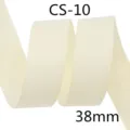 Glitzer Ripsband 38mm breit in Beige, ideal für DIY Haarschleifen und Geschenkverpackung. - 38mm Breite x 10 Yards/Rolle / Hellgelb (9#)