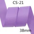 Lila Glitzer Ripsband 38mm breit für DIY Schleifen, Geschenke verpacken und Haarschmuck. - 38mm Breite x 10 Yards/Rolle / Violett (11#)