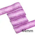 Cinta grosgrain calada de transferencia térmica degradada colorida de 44 mm para manualidades. - 1 Yard / Degradado Púrpura (CP1)