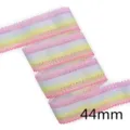 Cinta de flor de doble cara hueca con degradado de arco iris de 44 mm para lazos - 1 Yard / Degradado Arcoíris (CP2)