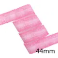 Cinta de encaje degradado rosa 44mm, ribete calado para costura DIY y envoltura de regalos. - 1 Yard / Degradado Rosa (CP3)
