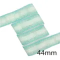 Variante de cinta de encaje degradado colorido 44mm, borde hueco transferencia térmica. - 1 Yard / Degradado Azul Verdoso (CP6)