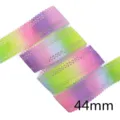 44mm cinta degradada color hueco floral DIY lazo cinta artesania costura accesorio 1m - 1 Yard / Estilo Degradado Multicolor (CP9)