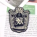 Japans JK uniform geborduurd badgeembleem accessoire voor schattige academie stijl kleding. - Donkerblauw Schild Stijl (5)