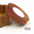 Burgundy gold sparkly metallic ribbon 20mm, decorative DIY hair bow crafting webbing trim. - Dark Red Gold Glitter Style (006)