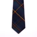 Cravate à carreaux classique pour uniforme scolaire, cravate tartan bleu foncé élégante. - Style 36#