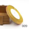 Rotolo di nastro glitterato oro 10mm di larghezza finitura metallica per accessori fai da te - 10mmx25 Yard / Rotolo Oro (009)