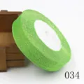 Green glitter velvet ribbon 20mm sparkling trim for DIY hair accessories crafts sewing. - Green Gold Glitter Style (034)