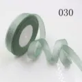 Light green glitter velvet ribbon 15mm sparkling tinsel ribbon for DIY crafts and gift wrapping - Size 25 / Style 030