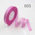 Pink glitter ribbon roll for gift wrapping, crafts, wedding decoration, and hair bow making. - Size 25 / Style 033