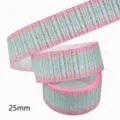 Kordela Gliter Ouranotoxo 25mm Degrade Asimi Loria Yfasma DIY Filogk Aksesouar Mallion - 5#