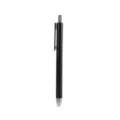Classic black gel pen with smooth ink flow for daily writing, school and office use. - Black