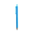 Blue glitter retractable gel pen cute student smooth writing signature pen for daily notes. - Blue