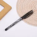 Stylo gel effaçable noir avec motif abstrait, article de papeterie scolaire à écriture fluide. - Noir